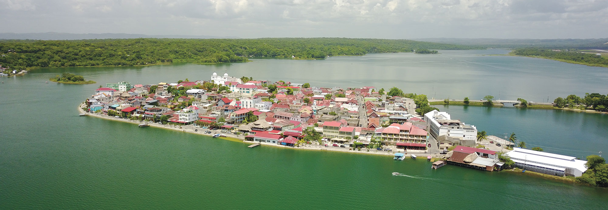 Flores Island, Guatemala