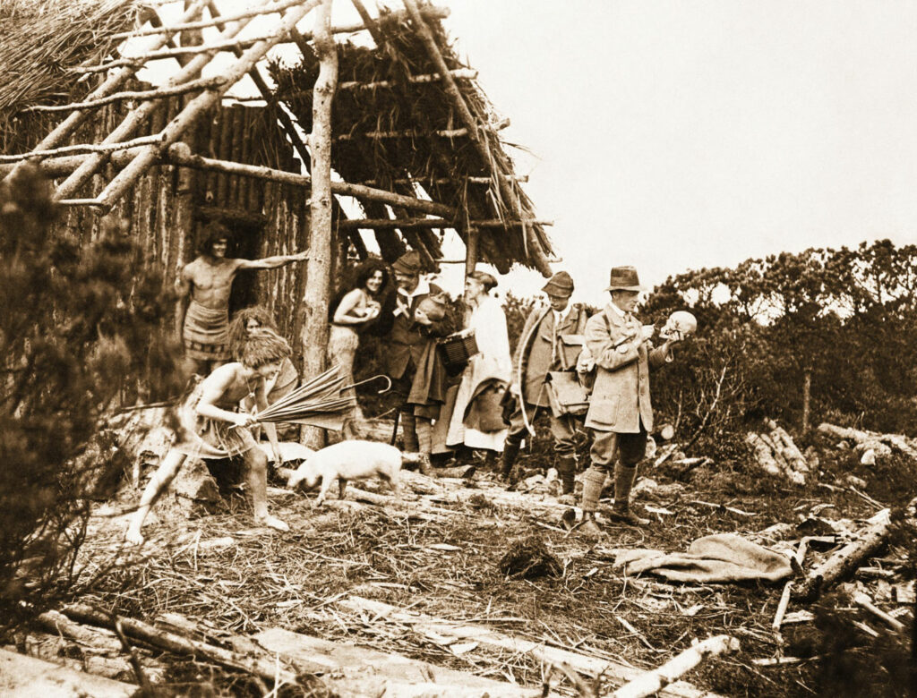 Still from a now-lost Depression-era movie entitled Nature and Love