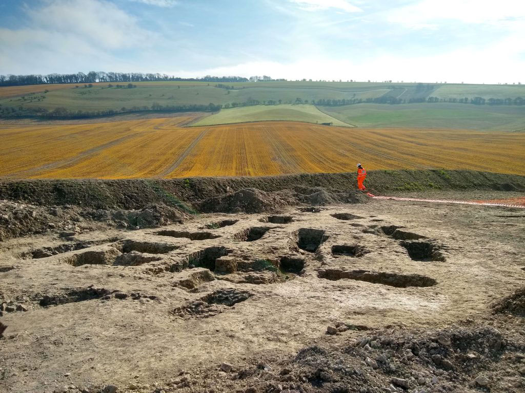 Excavation of late Roman cemetery at Childrey Warren, Oxfordshire, England