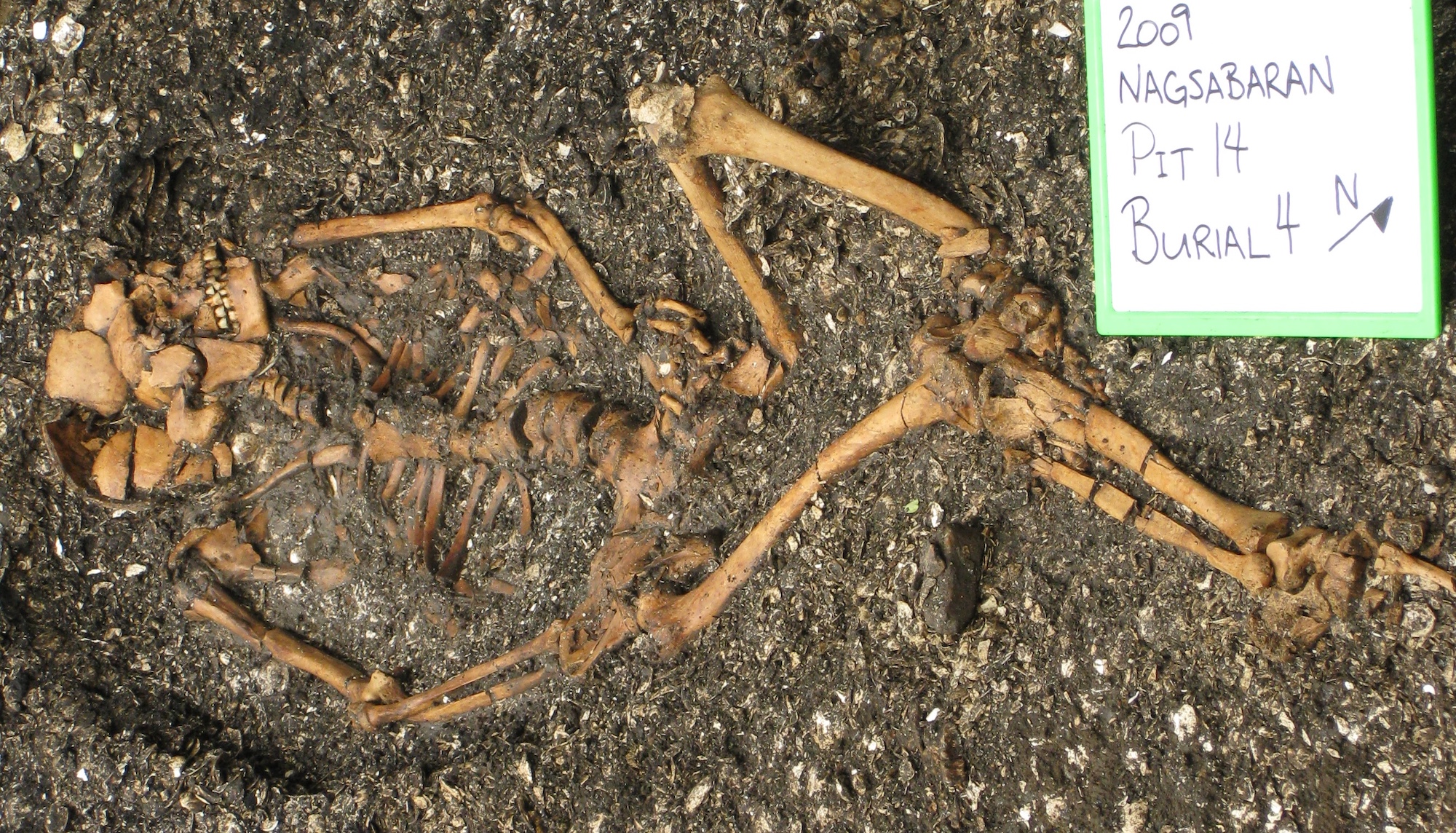 Burial with human remains, Nagsabaran, Philippines