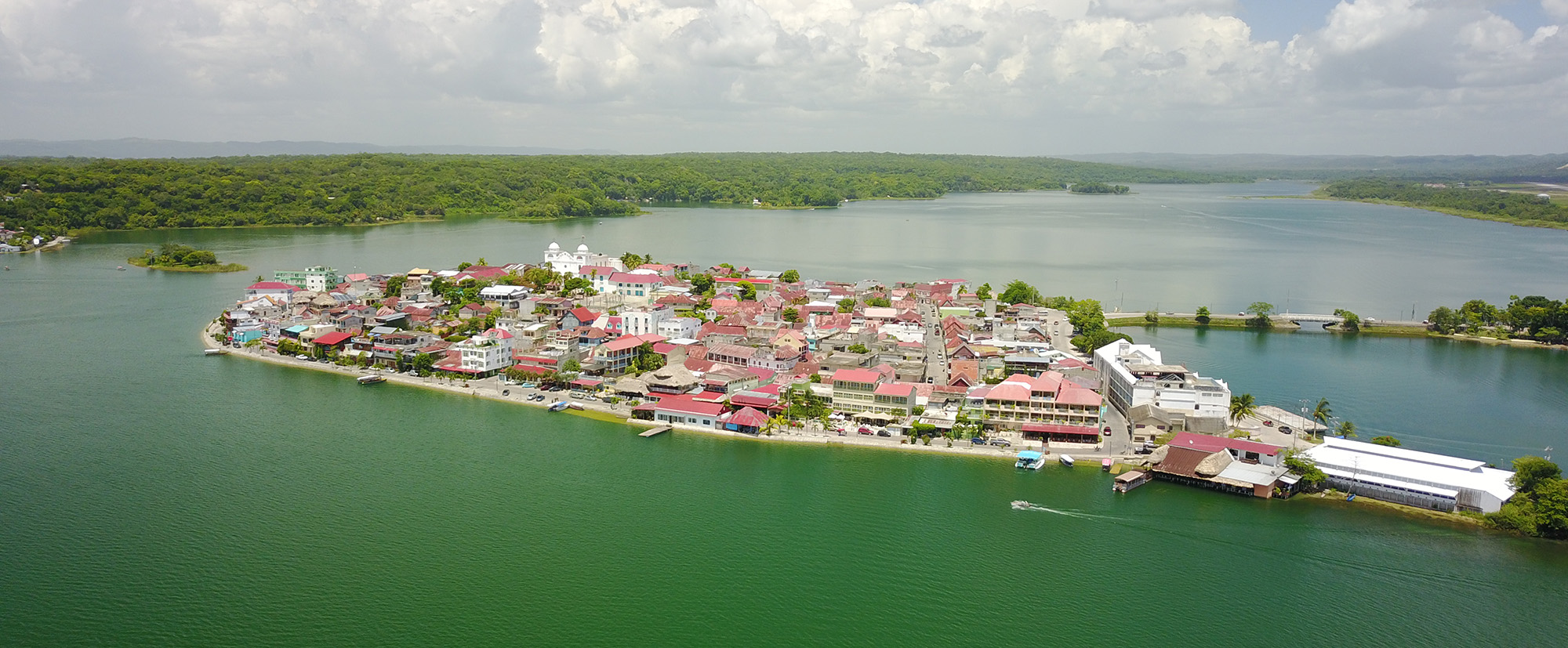 Flores Island, Guatemala