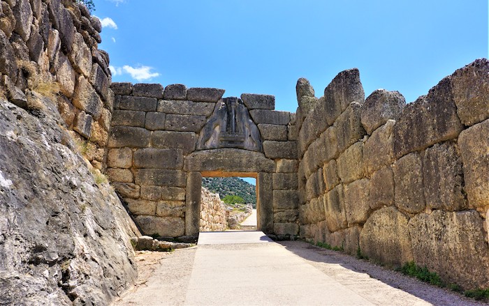 Lion Gate, Mycenae, Greece