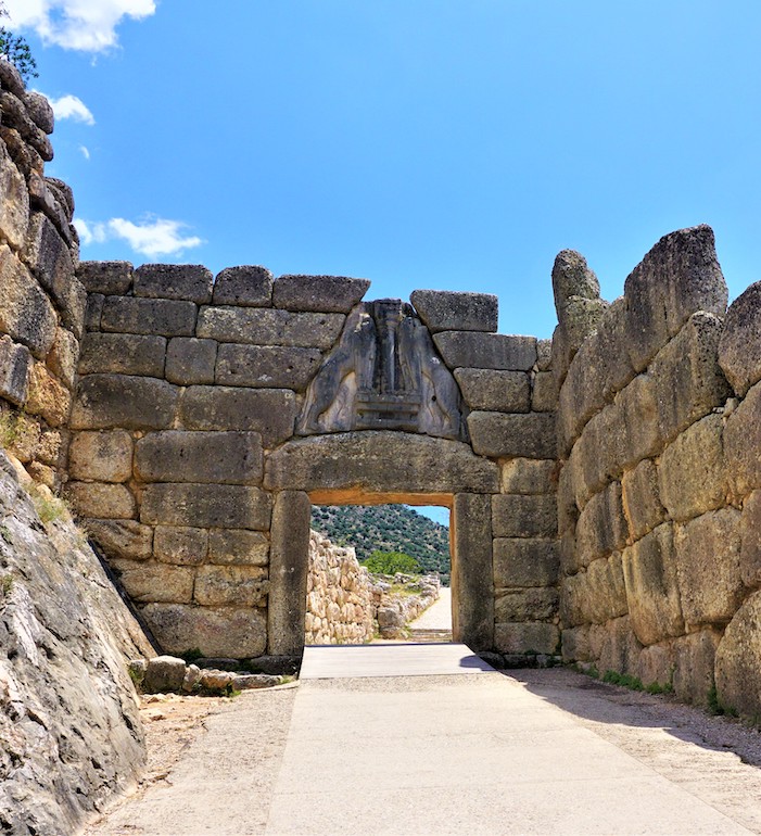 Lion Gate, Mycenae, Greece