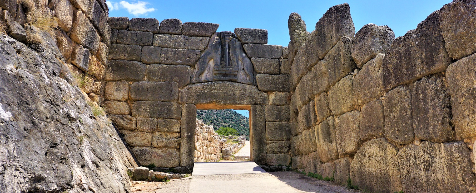 Lion Gate, Mycenae, Greece