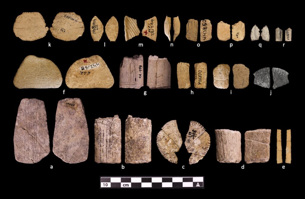 Early examples of dice found in Nebraska, Wyoming, and Colorado