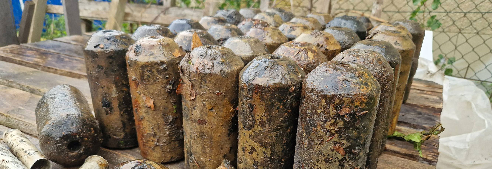 Mines after recovery