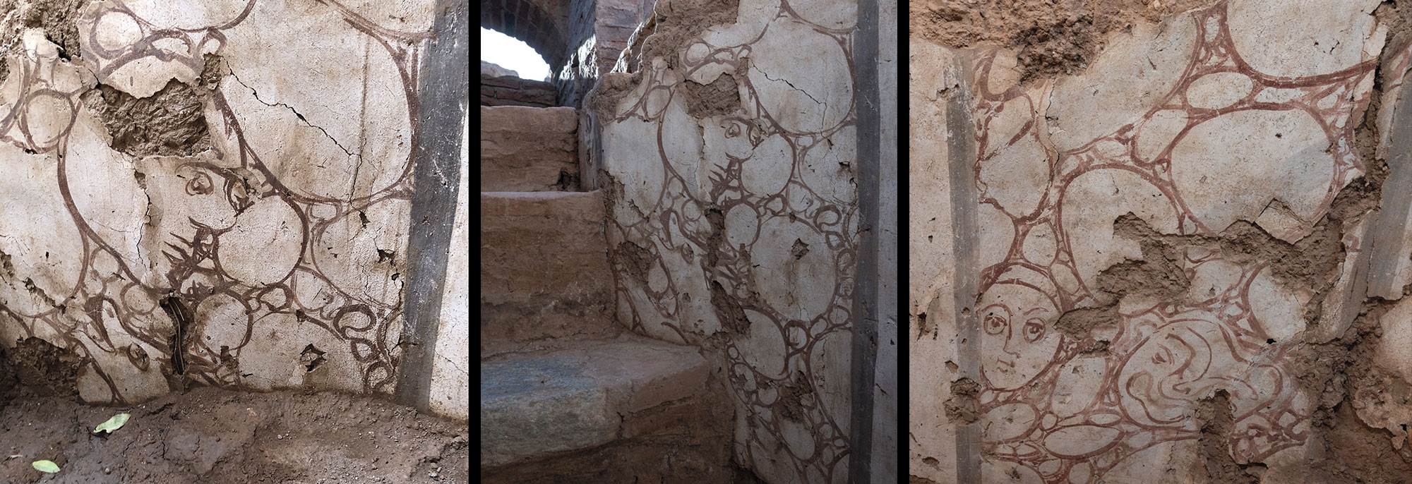 Frescoes, House of Cybele, Aphrodisias, Turkey