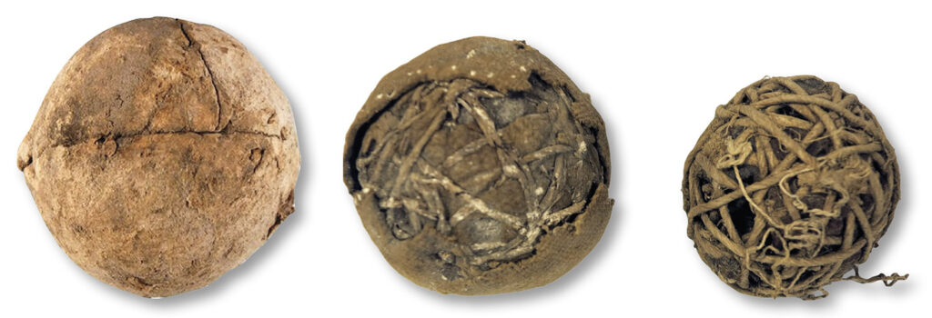 Sixteenth- or seventeenth-century jeu de paume balls