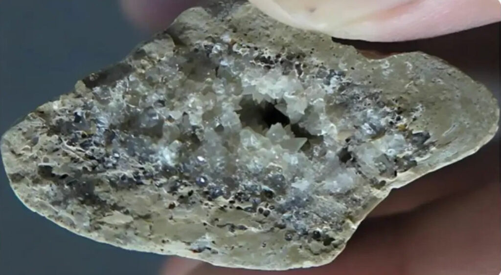 Crystals growing inside an animal bone found at China's Lingjing site were used to date the site, and the tools found there, to 146,000 years ago.