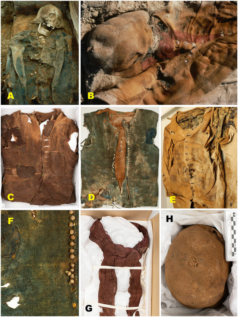 Garments preserved in whalers' burials from the site of Likneset in Norway's Svalbard archipelago