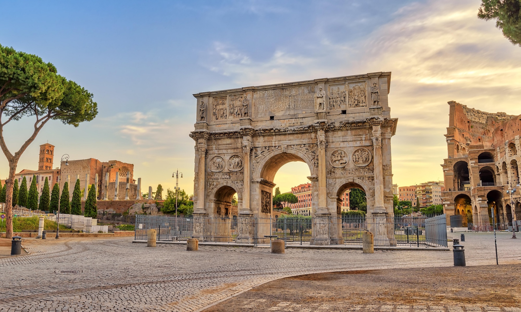 Arch of Constantine in Rome