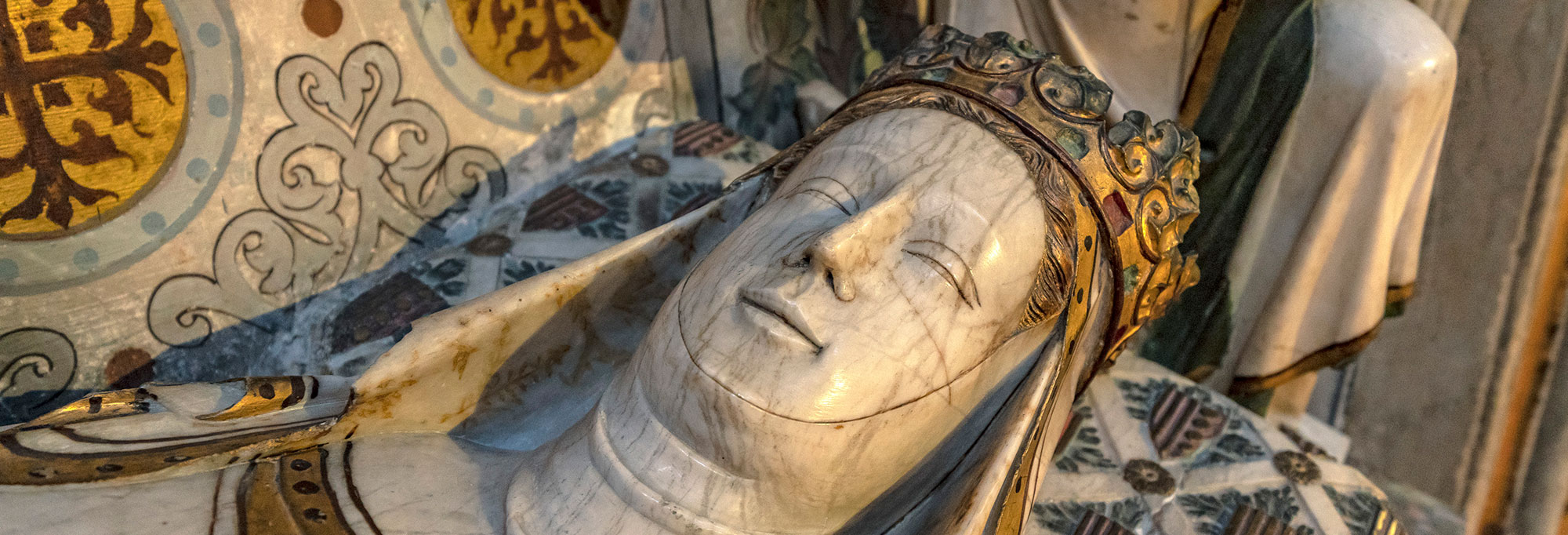 Tomb of Queen Elisenda, Royal Monastery of Santa Maria Pedralbes, Barcelona, Spain
