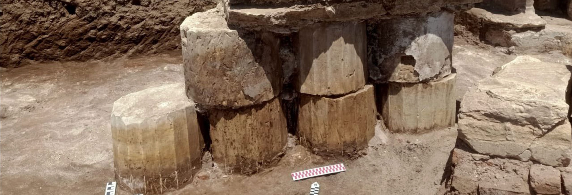 Remnants of basilica, Ihnasiya al-Madina, Egypt