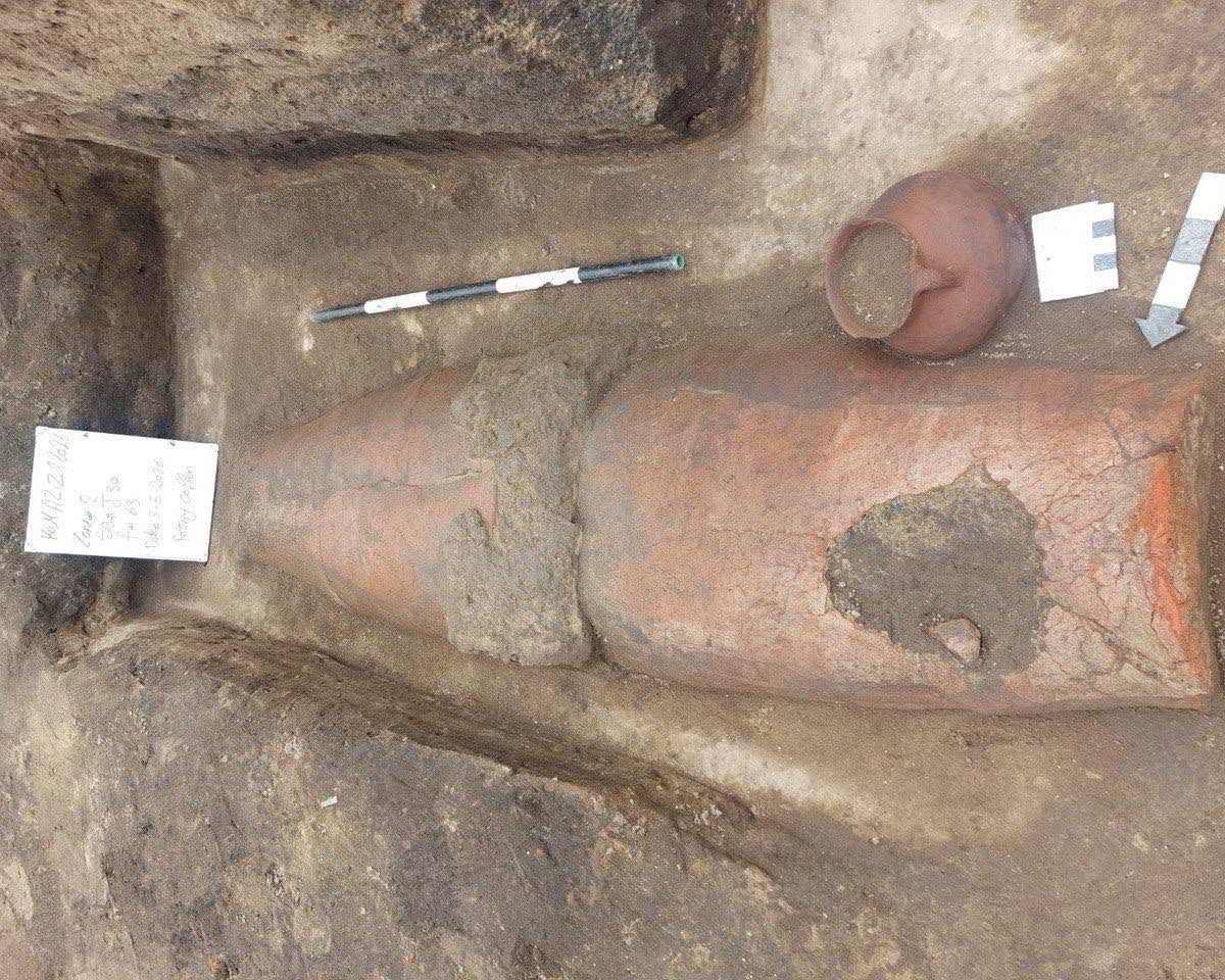 Coffin, Tell Kom Aziza, Egypt