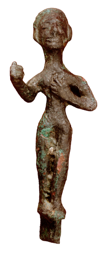 Bronze Anatolian idol