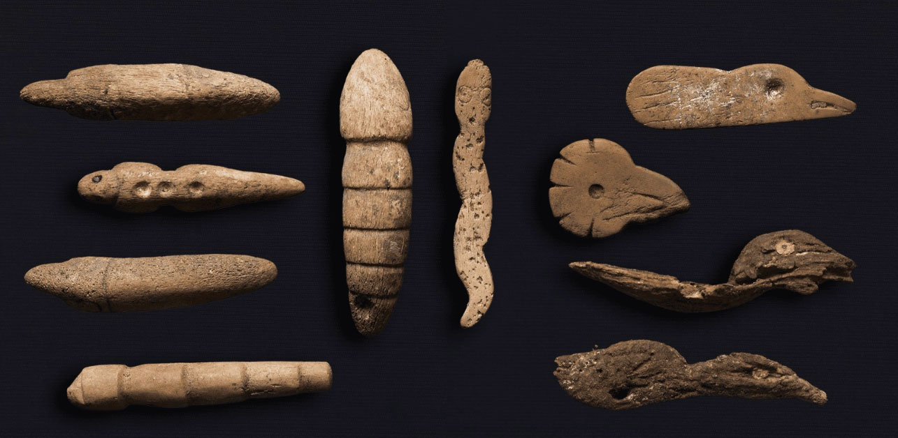 Wooden animal figurines