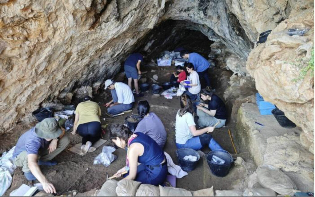 Cave excavations