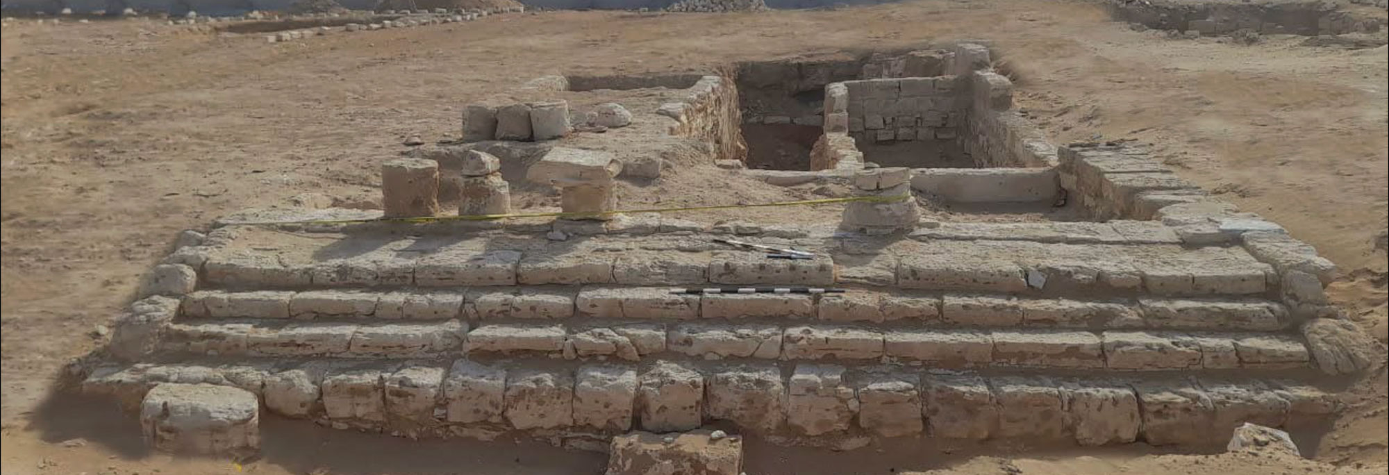 Tomb entrance, Marina el-Alamein, Egypt