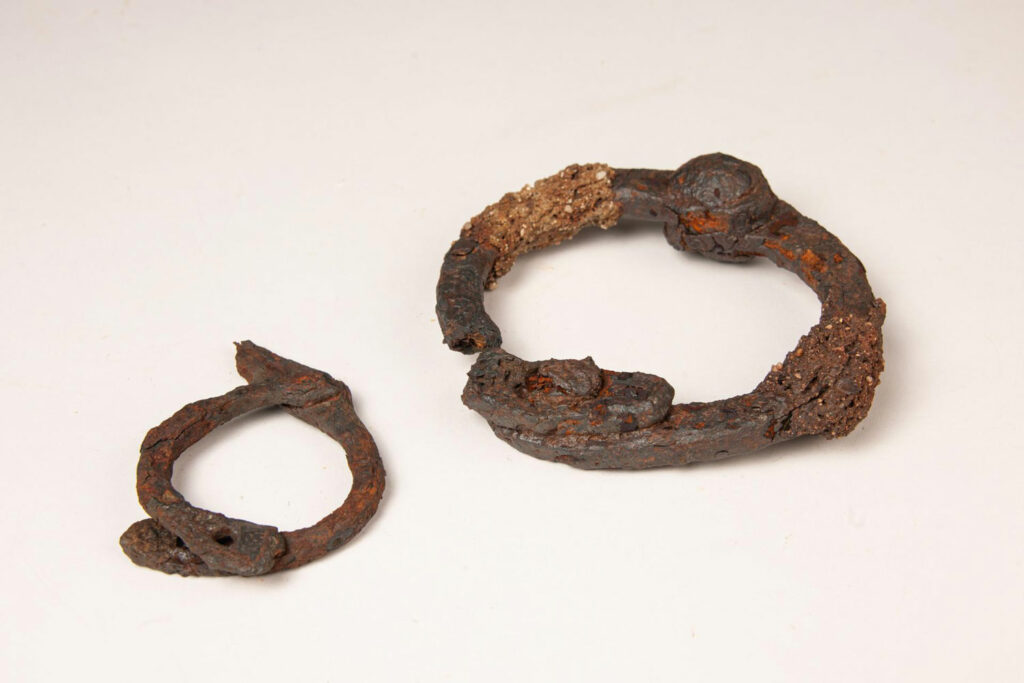Iron shackles
