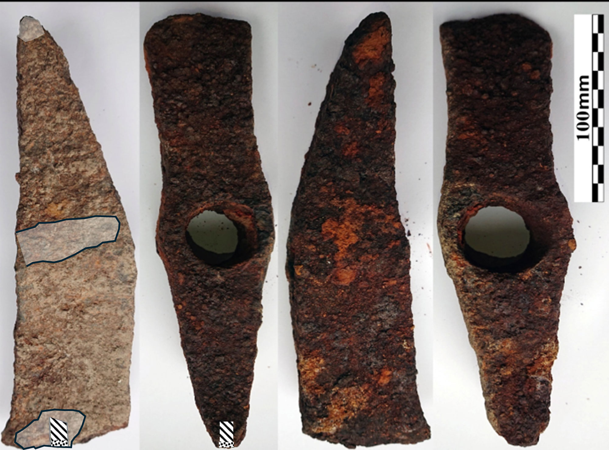 Different views of Iron Age ax