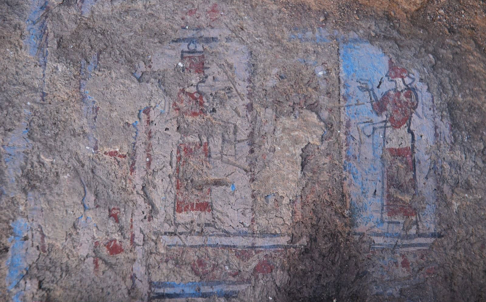Urartian painting, Erebuni, Armenia