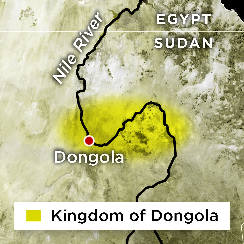 Kingdom of Makuria map