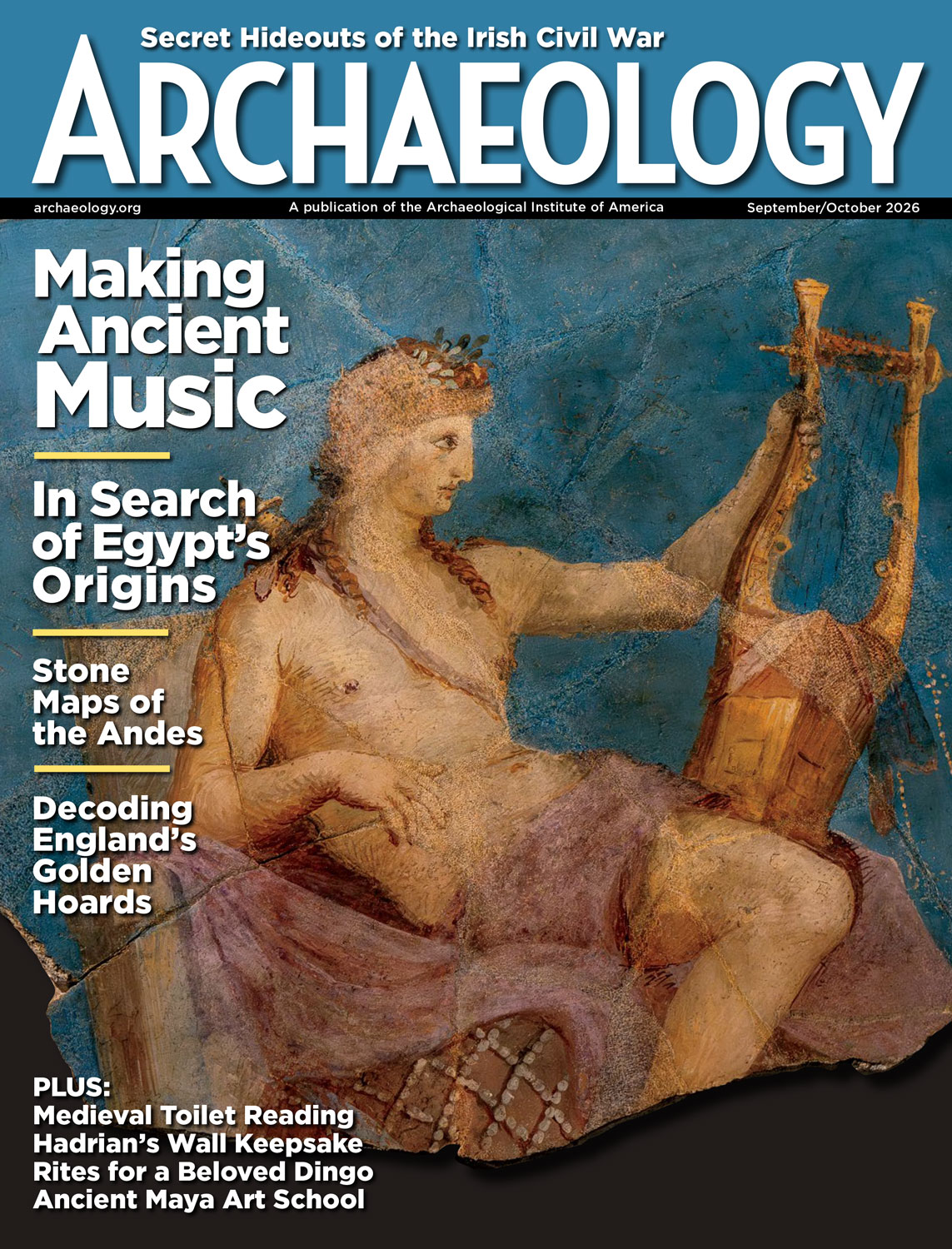Archaeology Magazine September-October 2026 Cover
