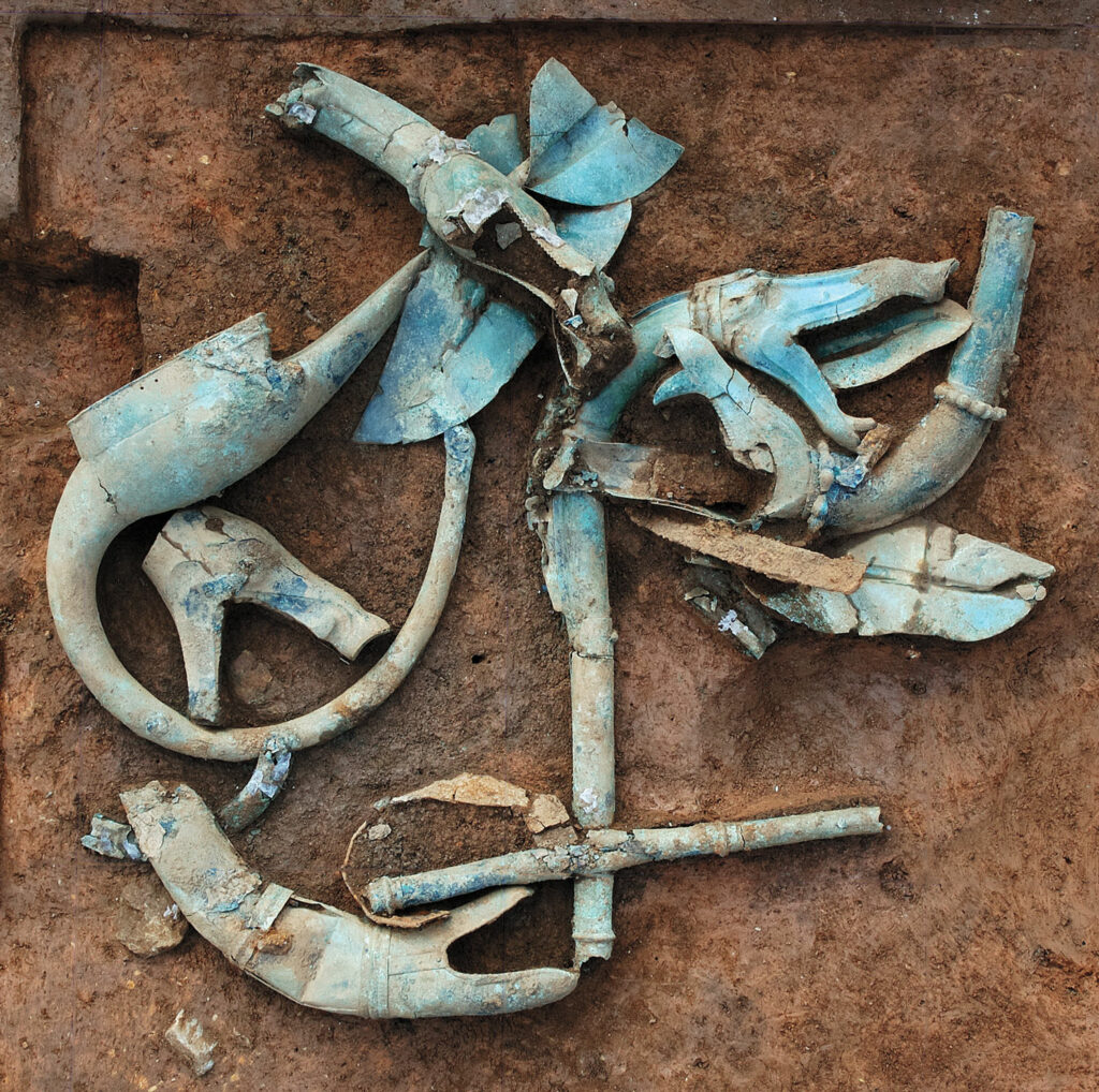 Carnyx pieces