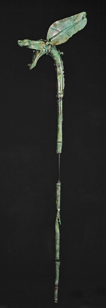Reconstruction of carnyx from fragments