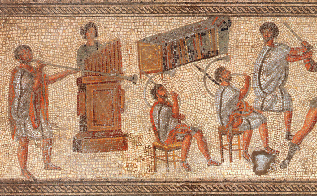 Roman mosaic