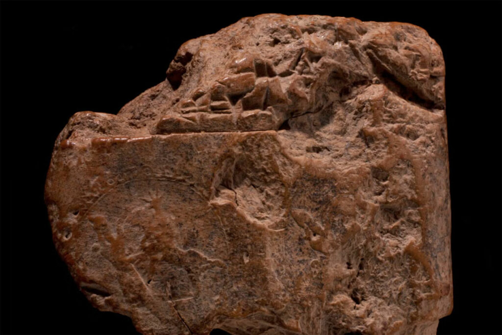 Cuneiform tablet fragment