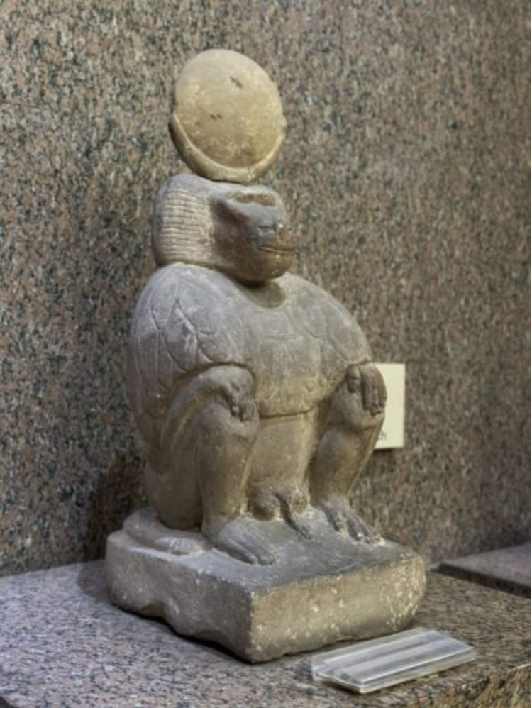 Sculpture of Thoth as a baboon