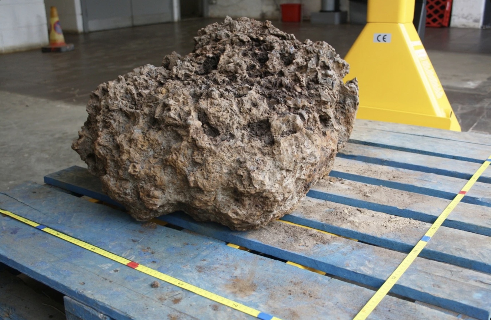 Iron smelting waste recovered from Thornton Solar Farm, England