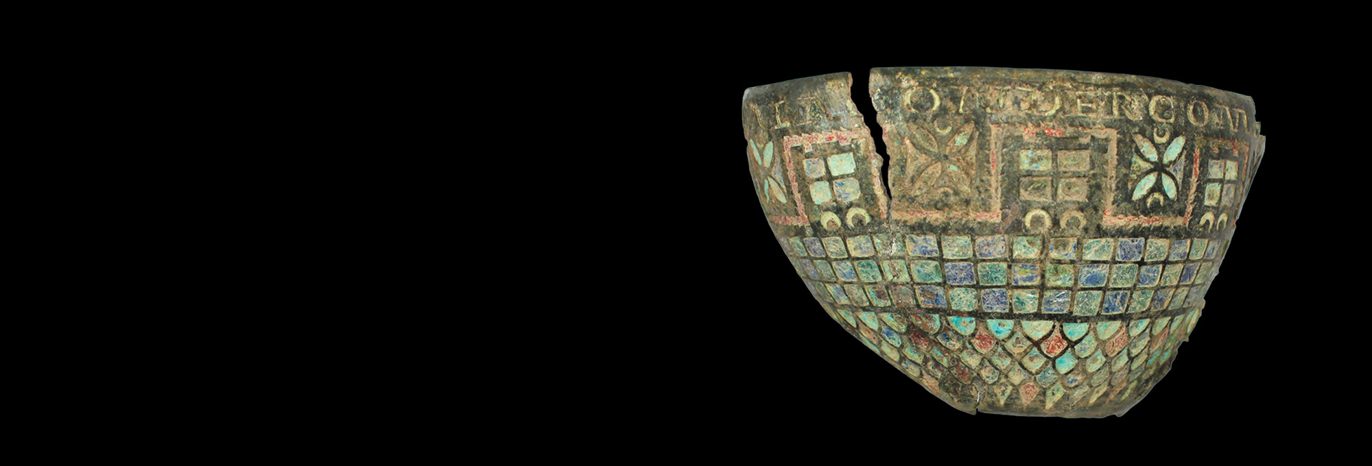 Bronze cup fragment