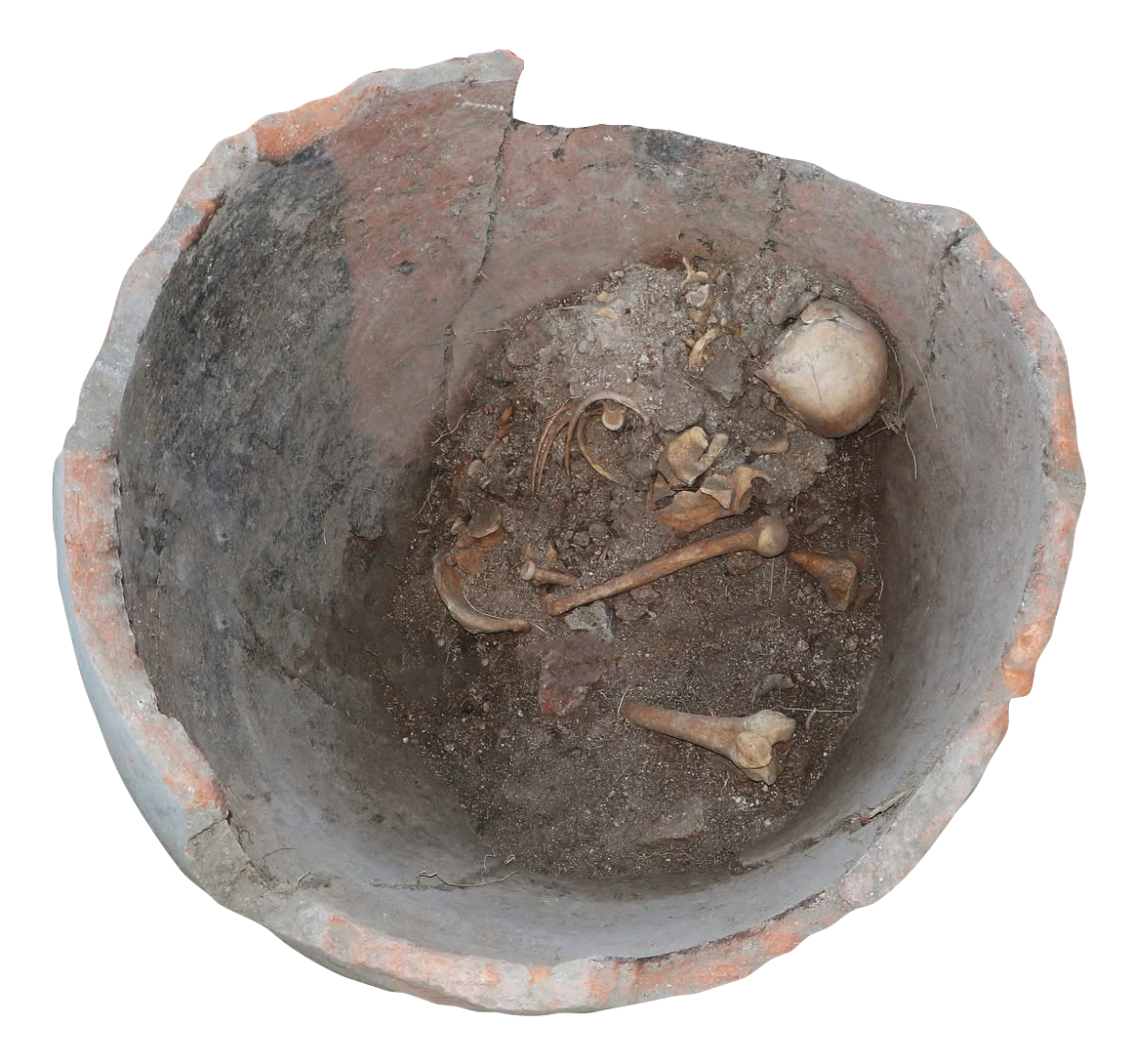 Burial of a human inside a dolium, Deultum, Bulgaria