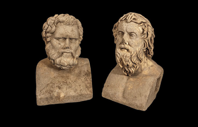Marble busts