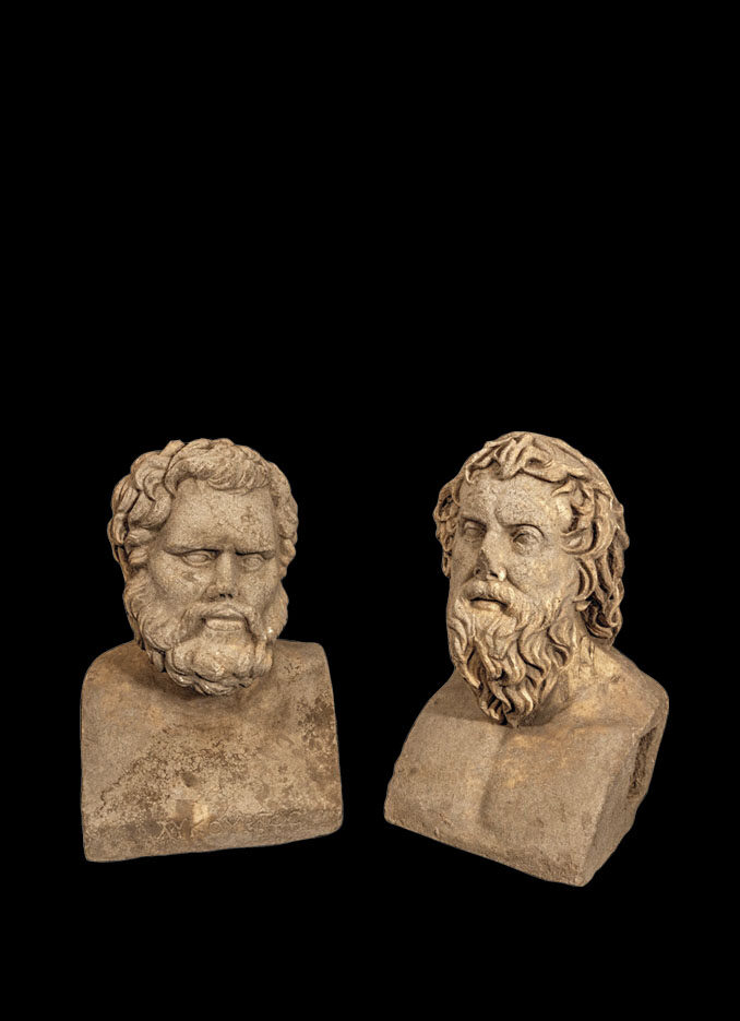 Marble busts