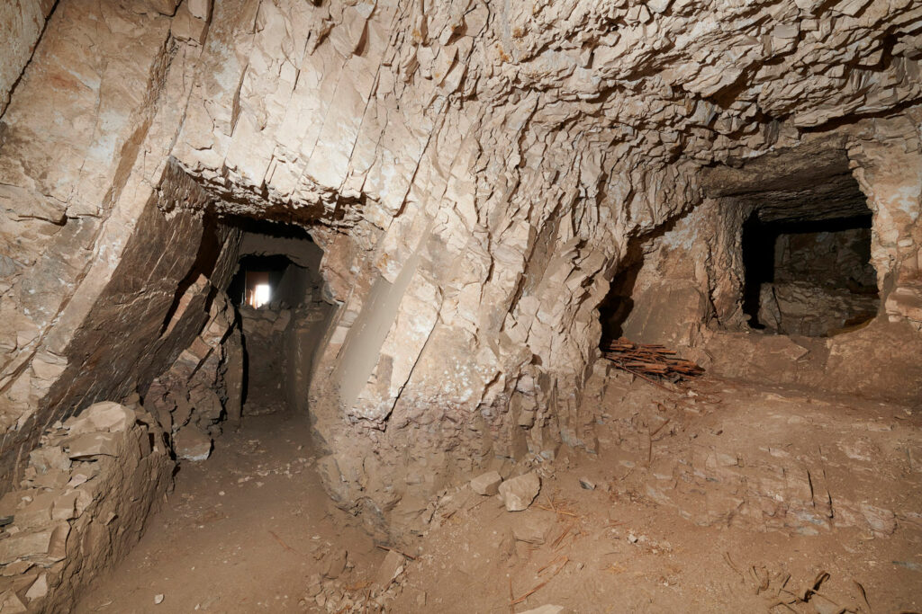 Chamber in Ipuy's tomb, Deir el-Medina, Egypt