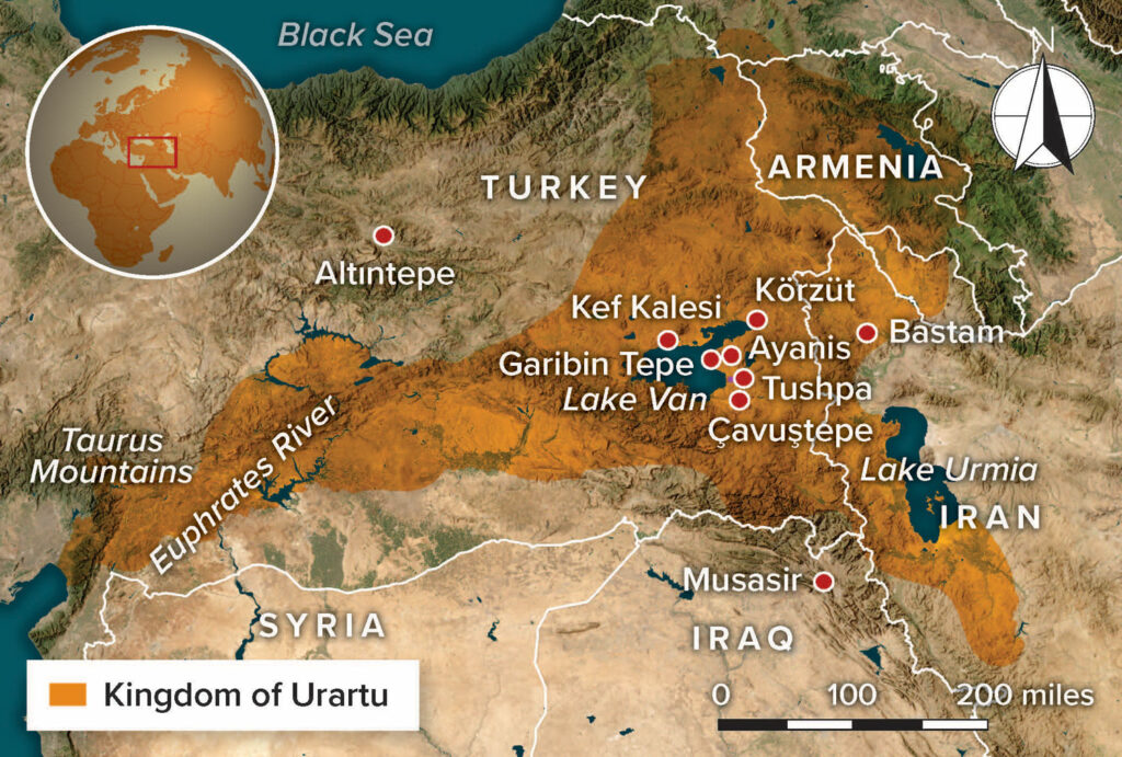 Urartians map