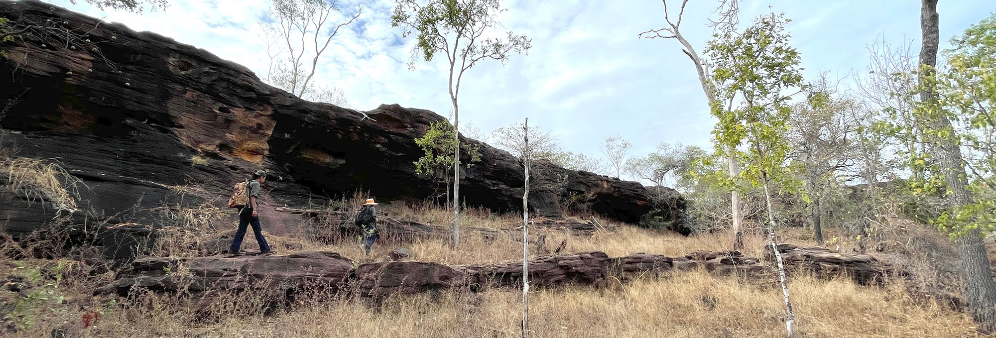Windmill Way rock shelter, Queensland, Australia