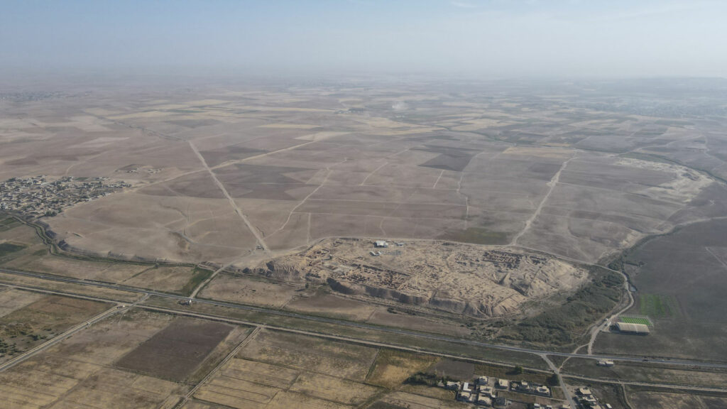 Drone photo of Nimrud, Iraq