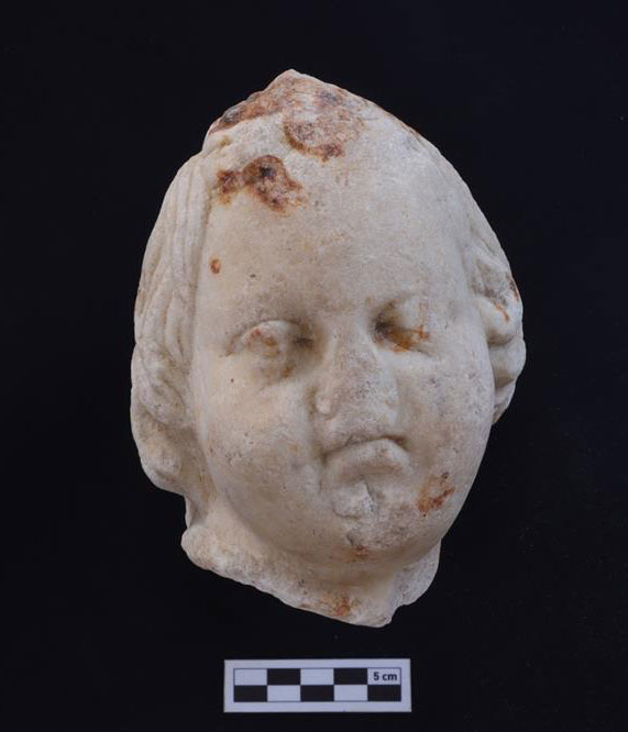 Sculpture head of Eros