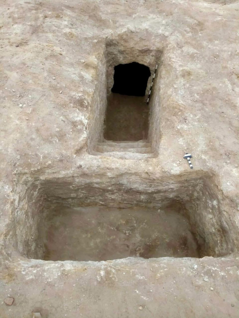 Tomb entrance, Tell el-Yahudiya, Egypt