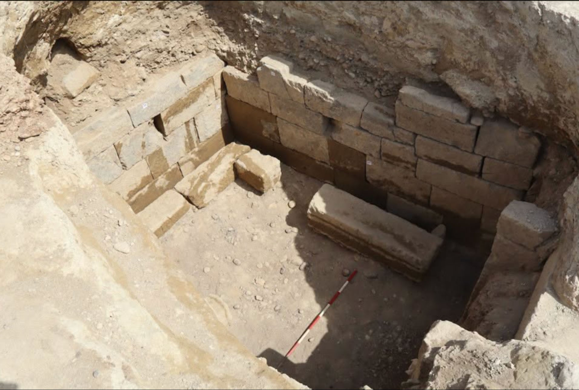 Etruscan tomb near Vulci, Italy