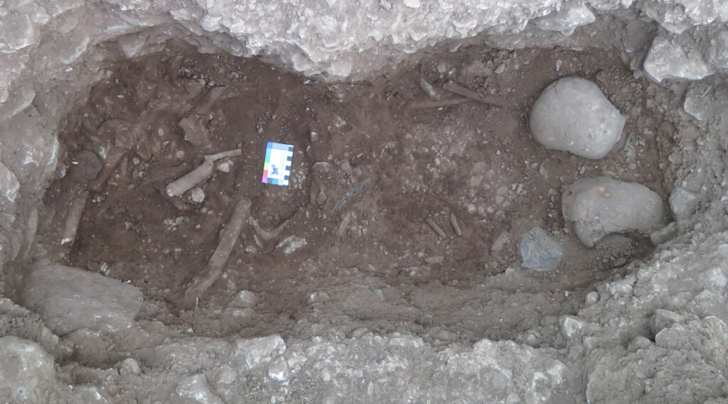 Multiple burial, Gobekli Tepe, Turkey