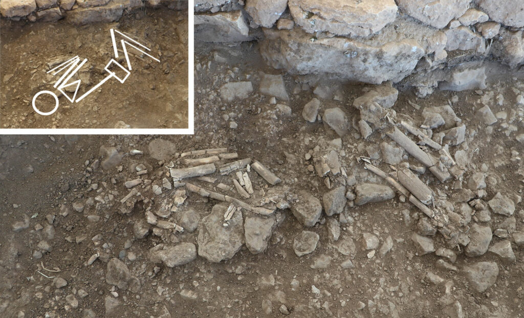 Single burial, Gobekli Tepe, Turkey