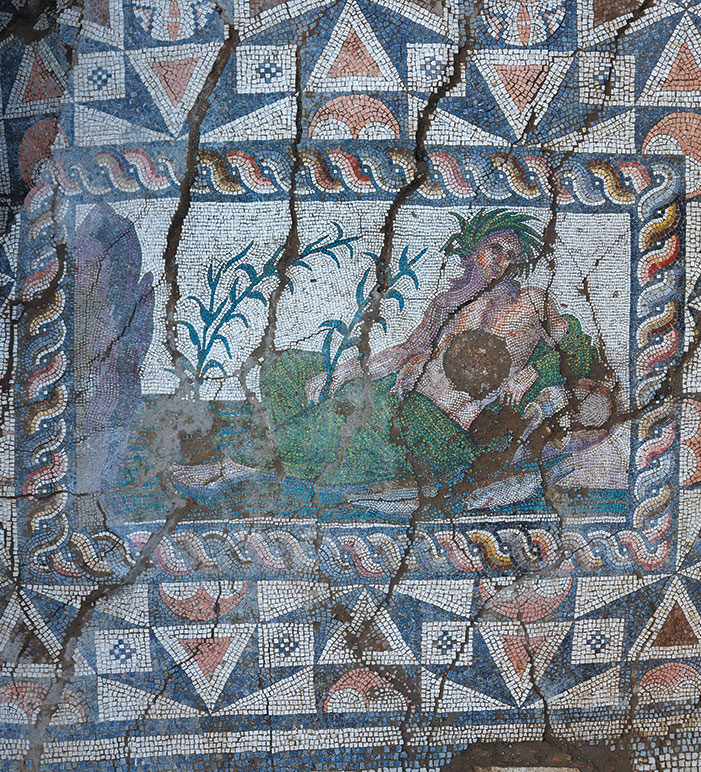 Mosaic, Aspendos, Turkey