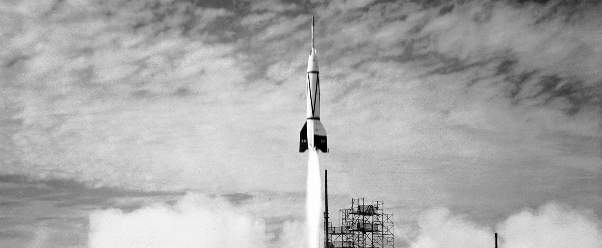 The first rocket launched from Cape Canaveral, on Florida's Atlantic Coast—called the Bumper—took flight on July 24, 1950.