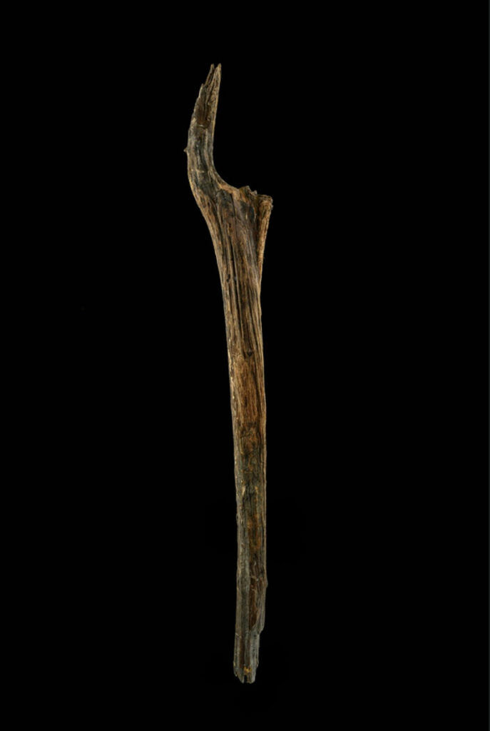 Wooden post