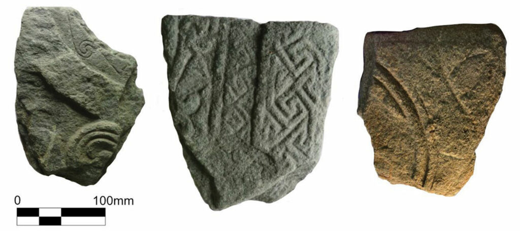 Early medieval sculpture fragments